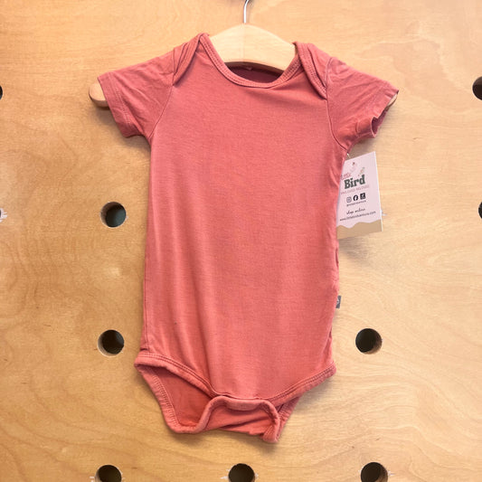 Peach Bamboo Bodysuit