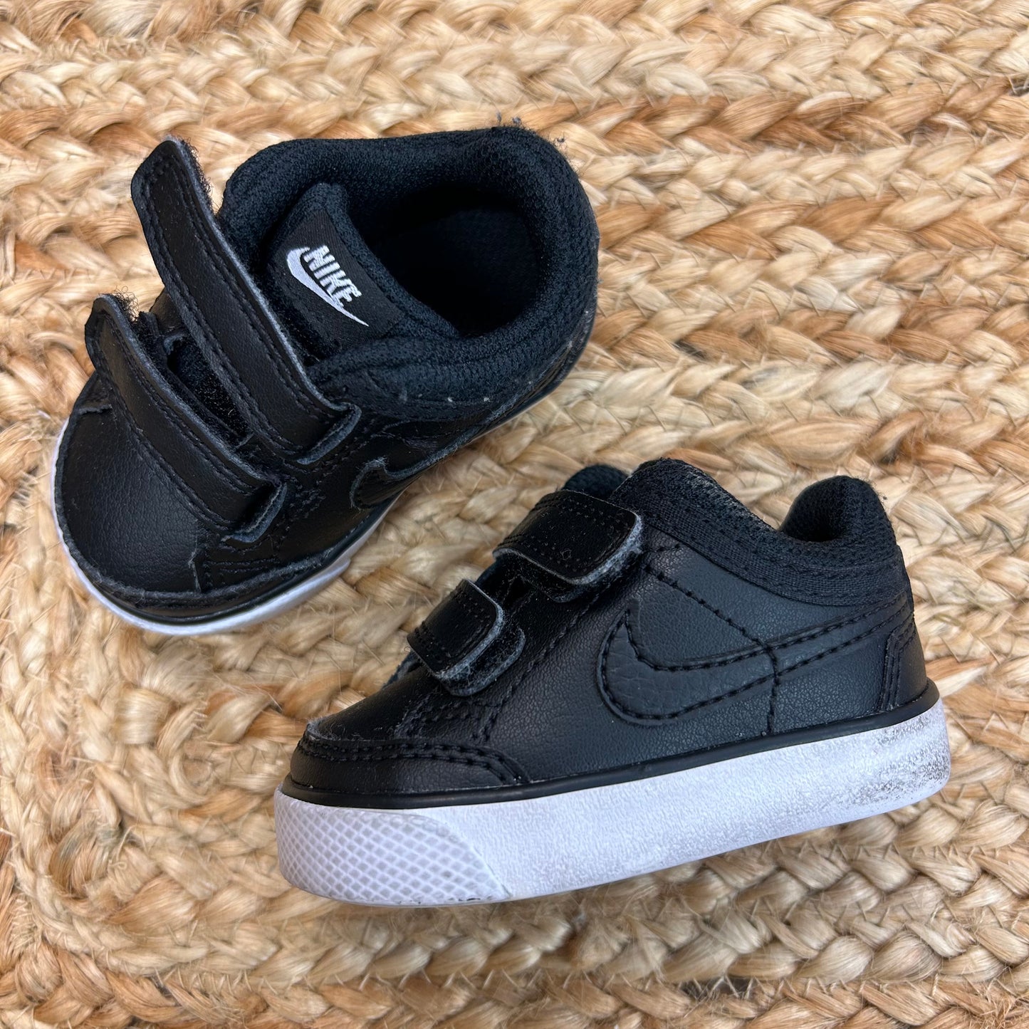 Black Velcro Sneakers