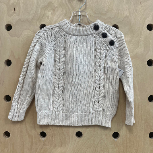 Cream Sweater NEW!