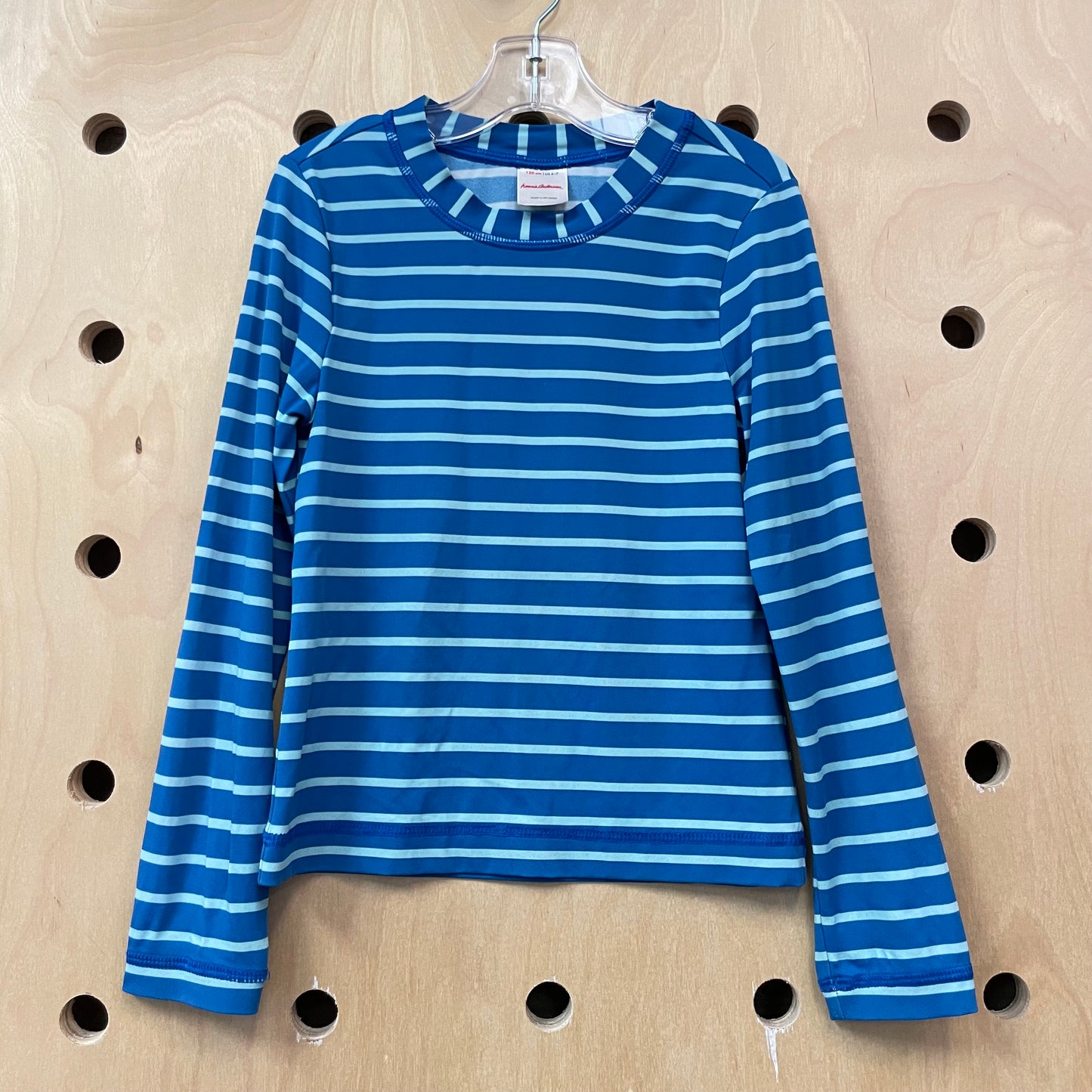 Blue Striped Swim Tee