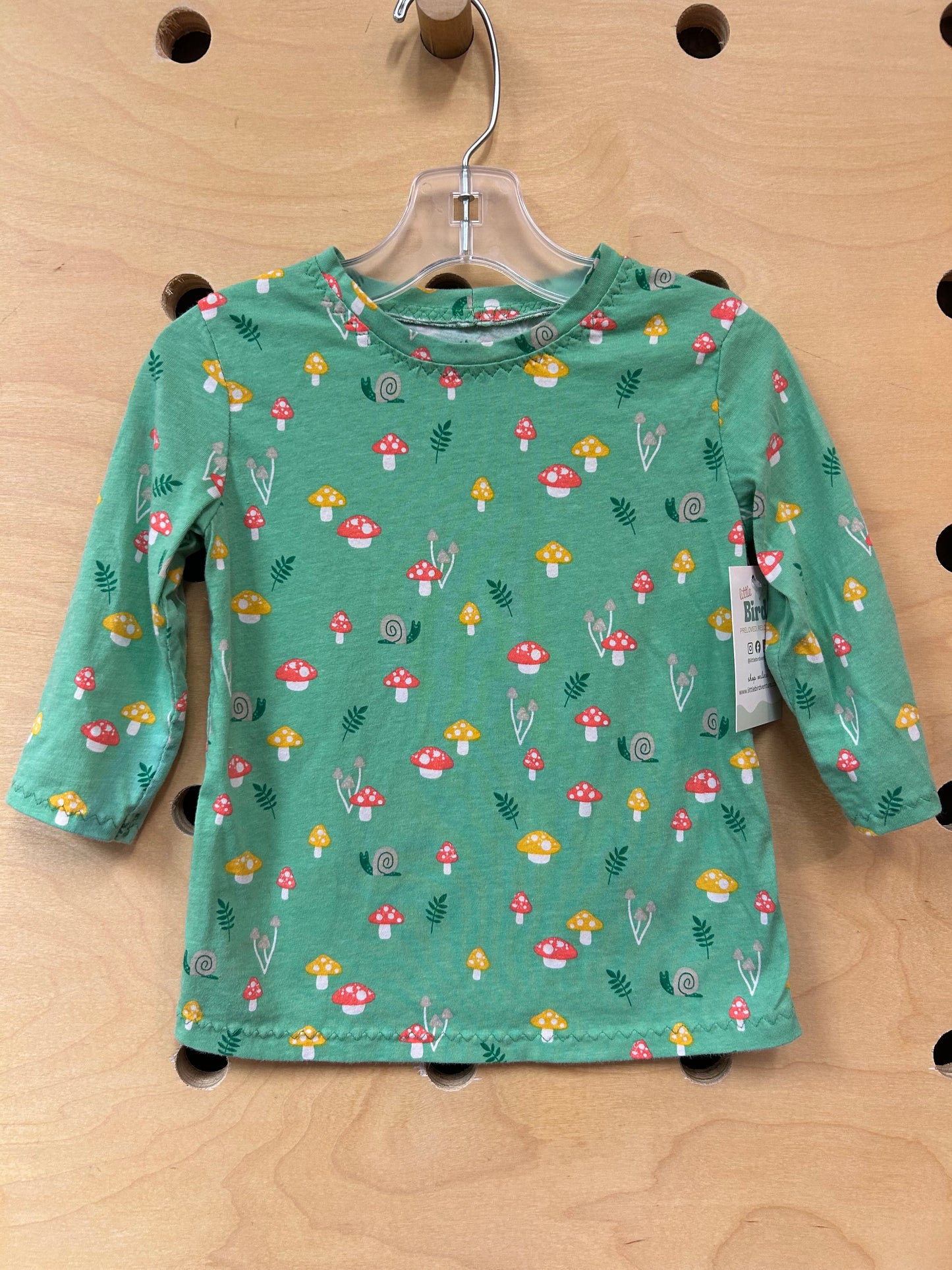 Green Mushrooms Tee