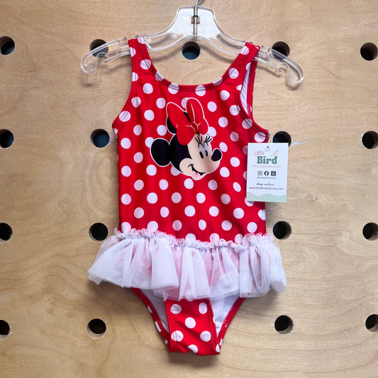 Red Polka Dot Minnie Swimsuit