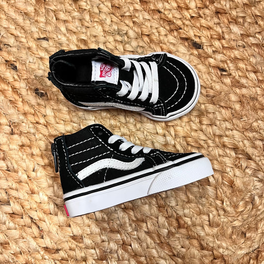 B&W Sk8 Zip-Up High-Tops