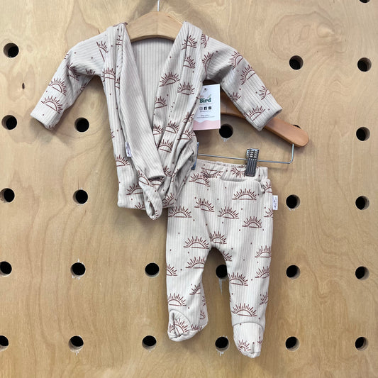 Beige & Brown Sunny Outfit