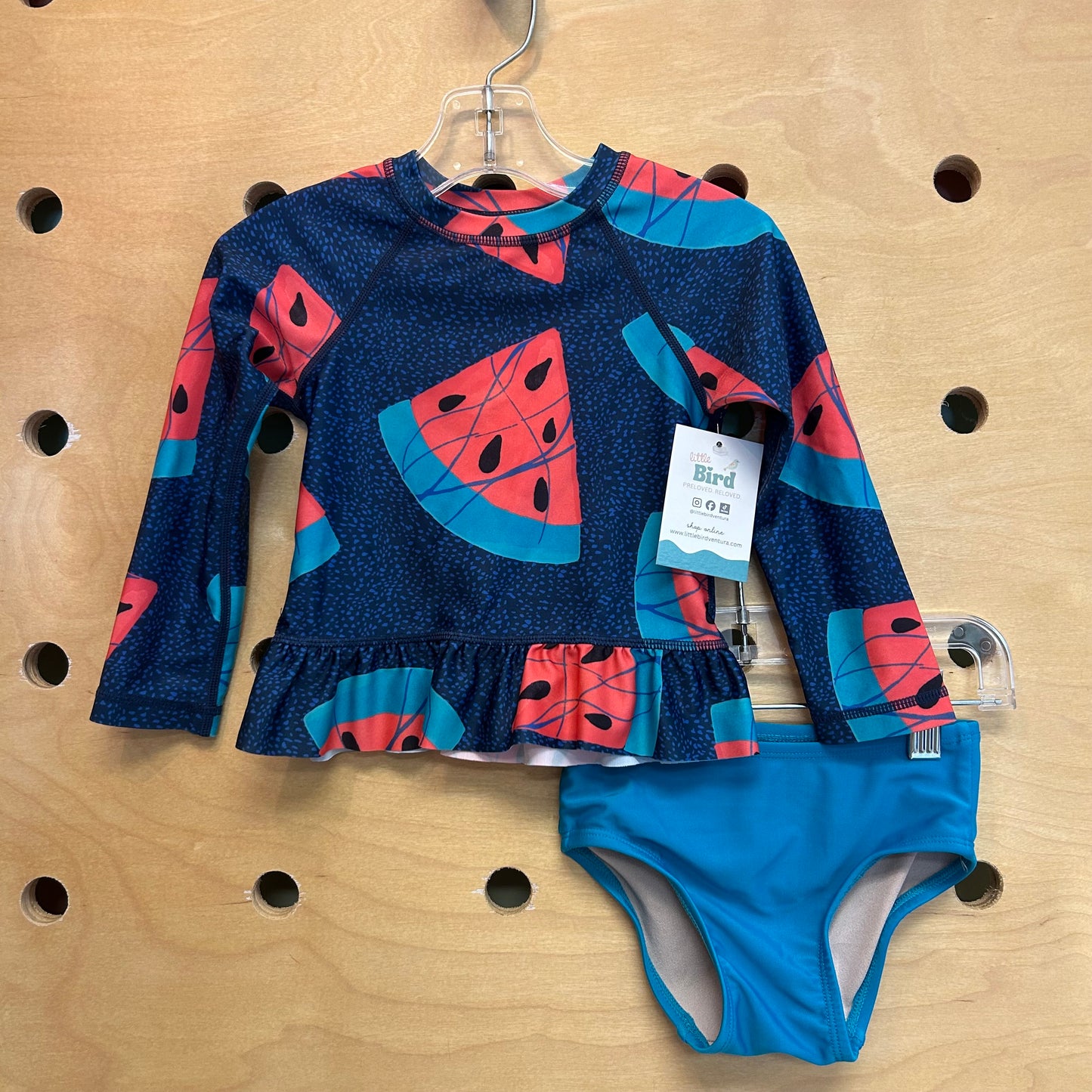 Navy/Red Watermelon Swimsuit