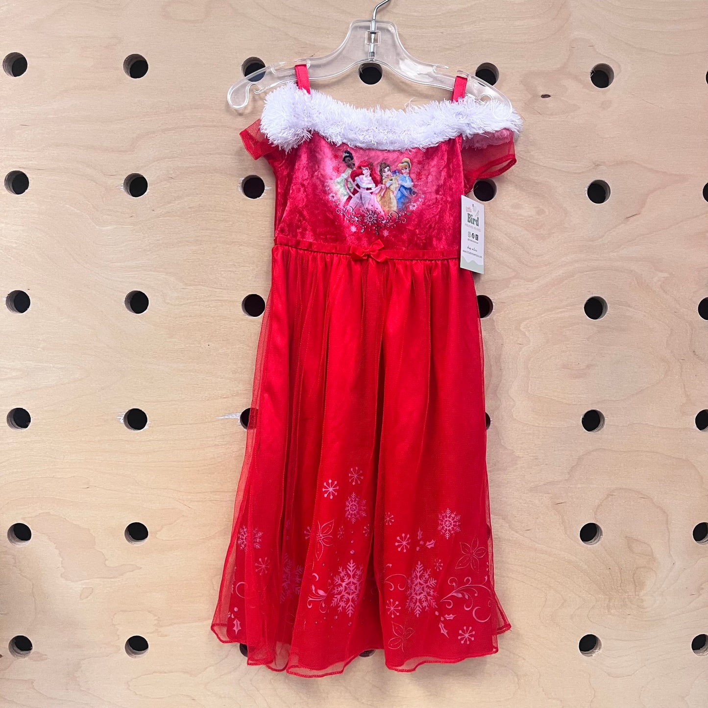 Red Dinsey Princess Holiday Nightgown