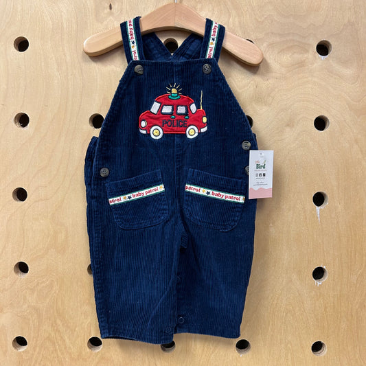 Baby Patrol Police Cord Overalls