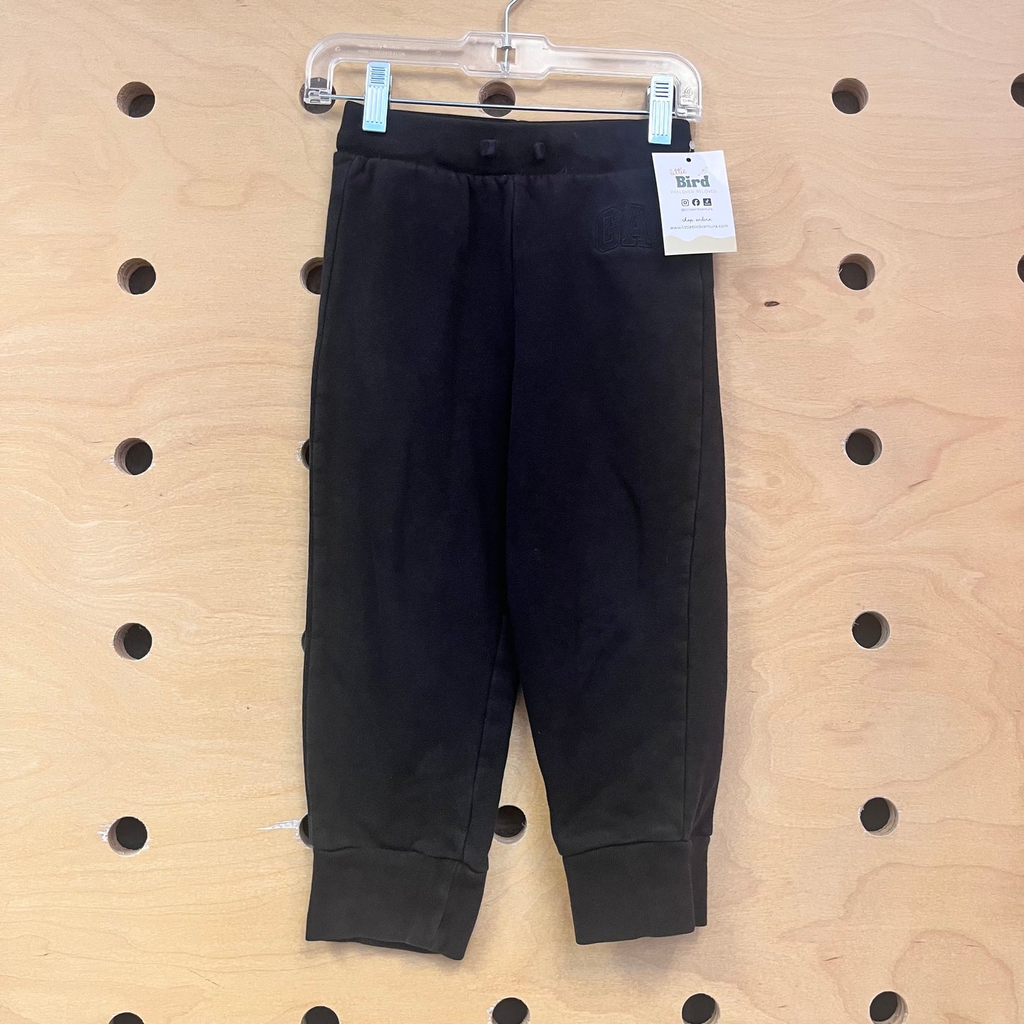 Black Drawstring Joggers