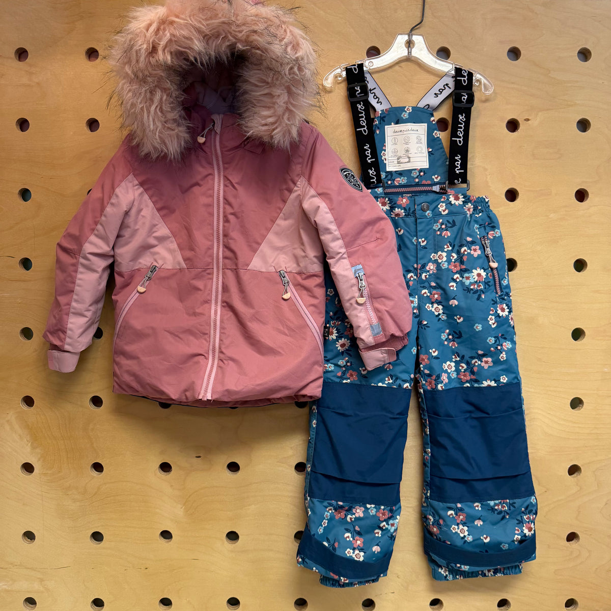 Pink/Blue Discovery Snowsuit