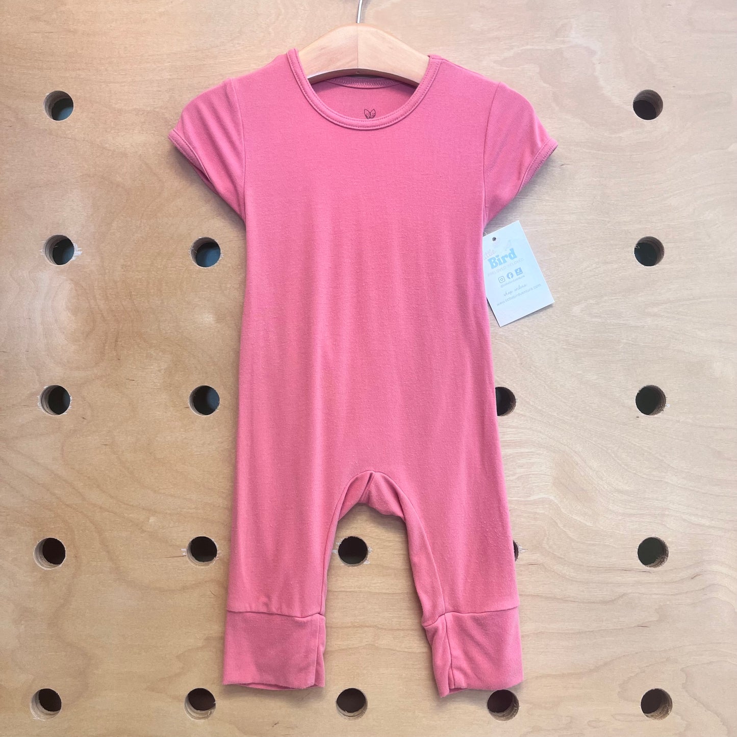 Pink Bamboo Romper