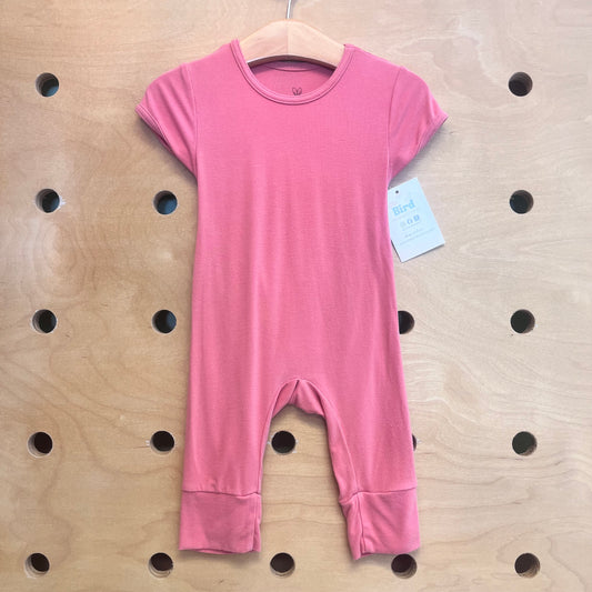 Pink Bamboo Romper
