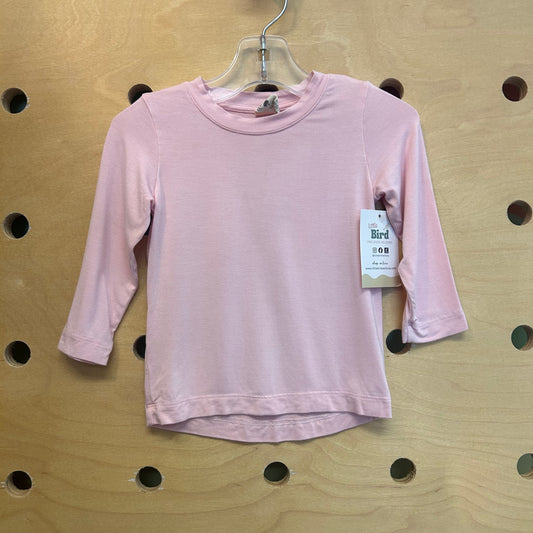 Pink Bamboo LS Tee