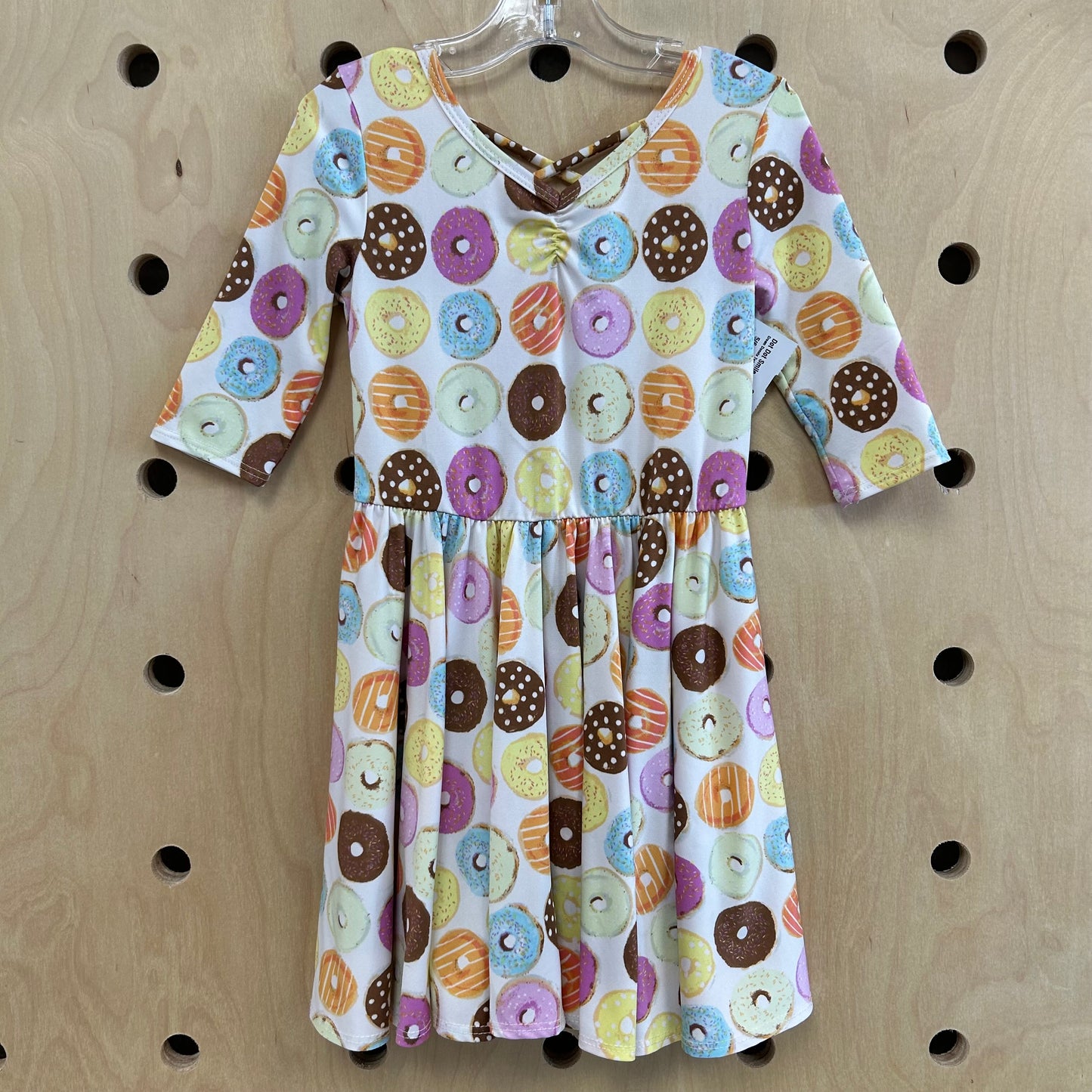 Cream Donuts Twirl Dress