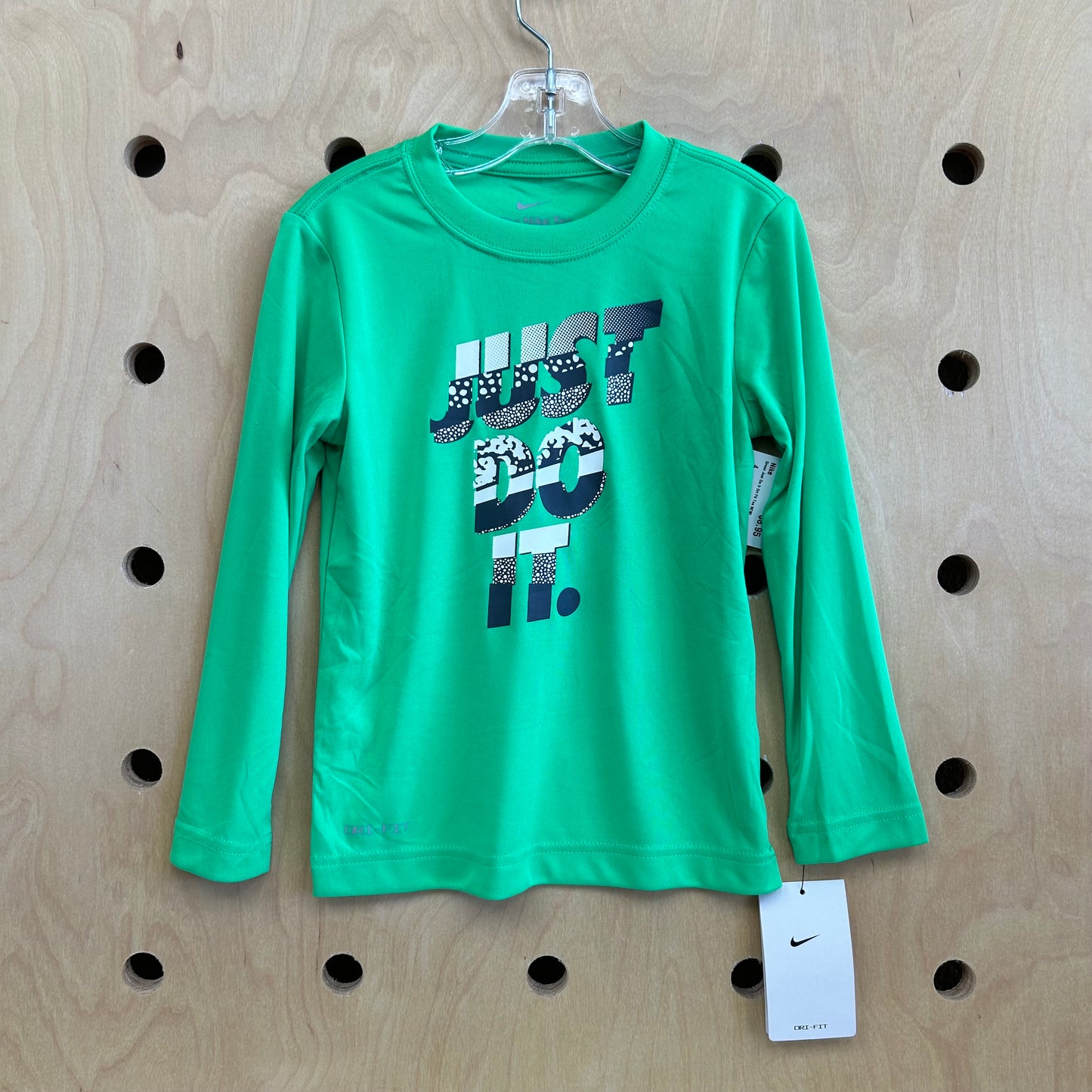 Green Just Do It Dri Fit Tee NEW!