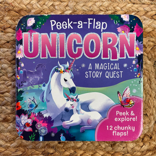 Peek-a-Flap Unicorn