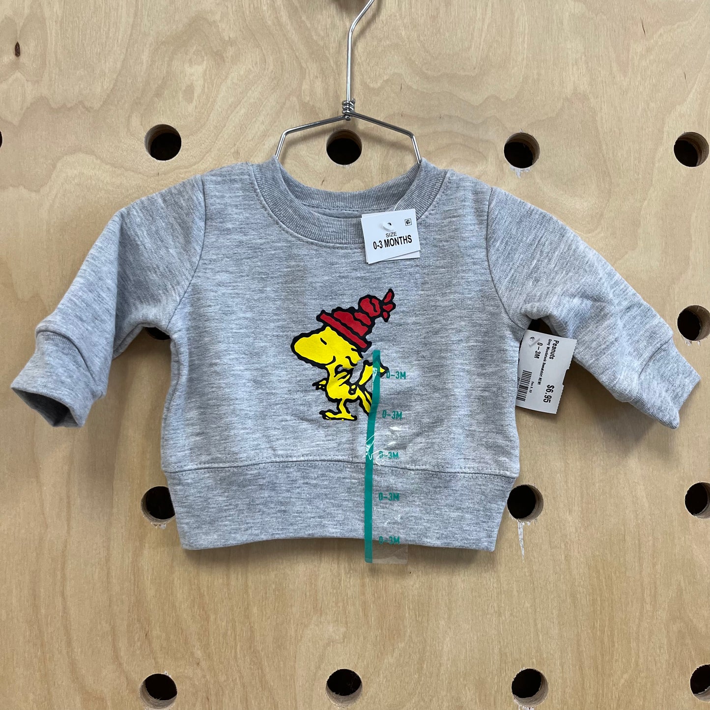 Grey Woodstock Sweatshirt NEW!