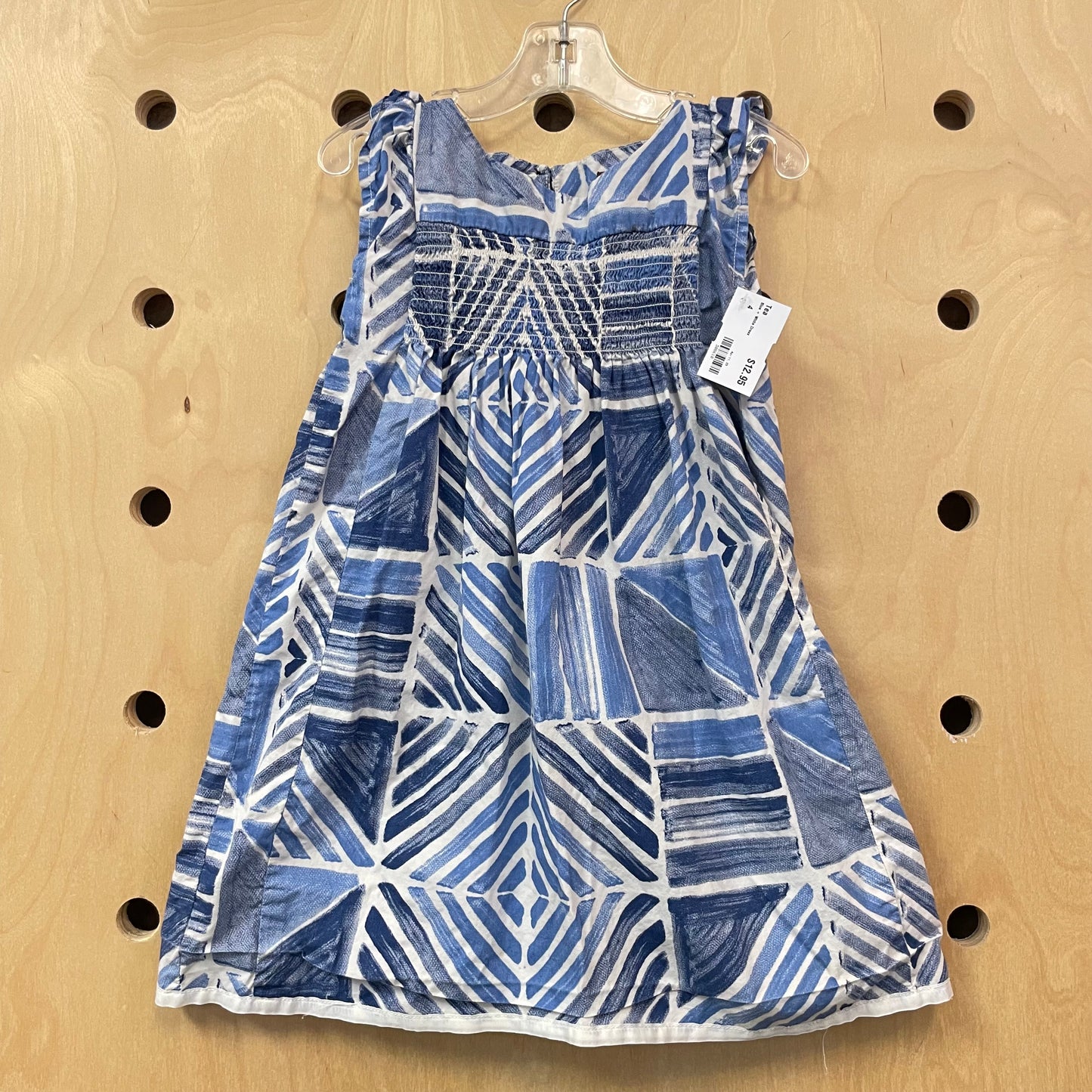 Blue + White Dress