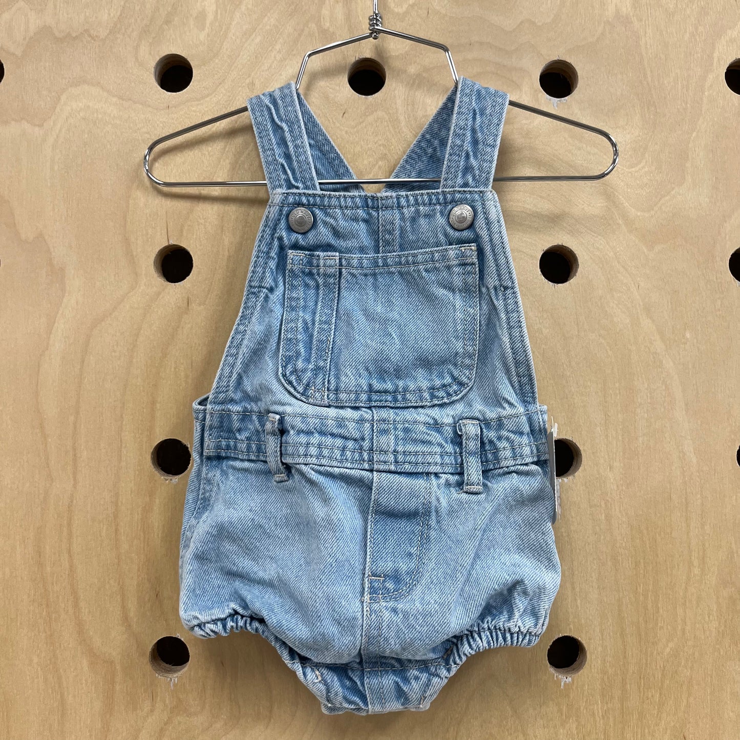 Light Wash Denim Romper