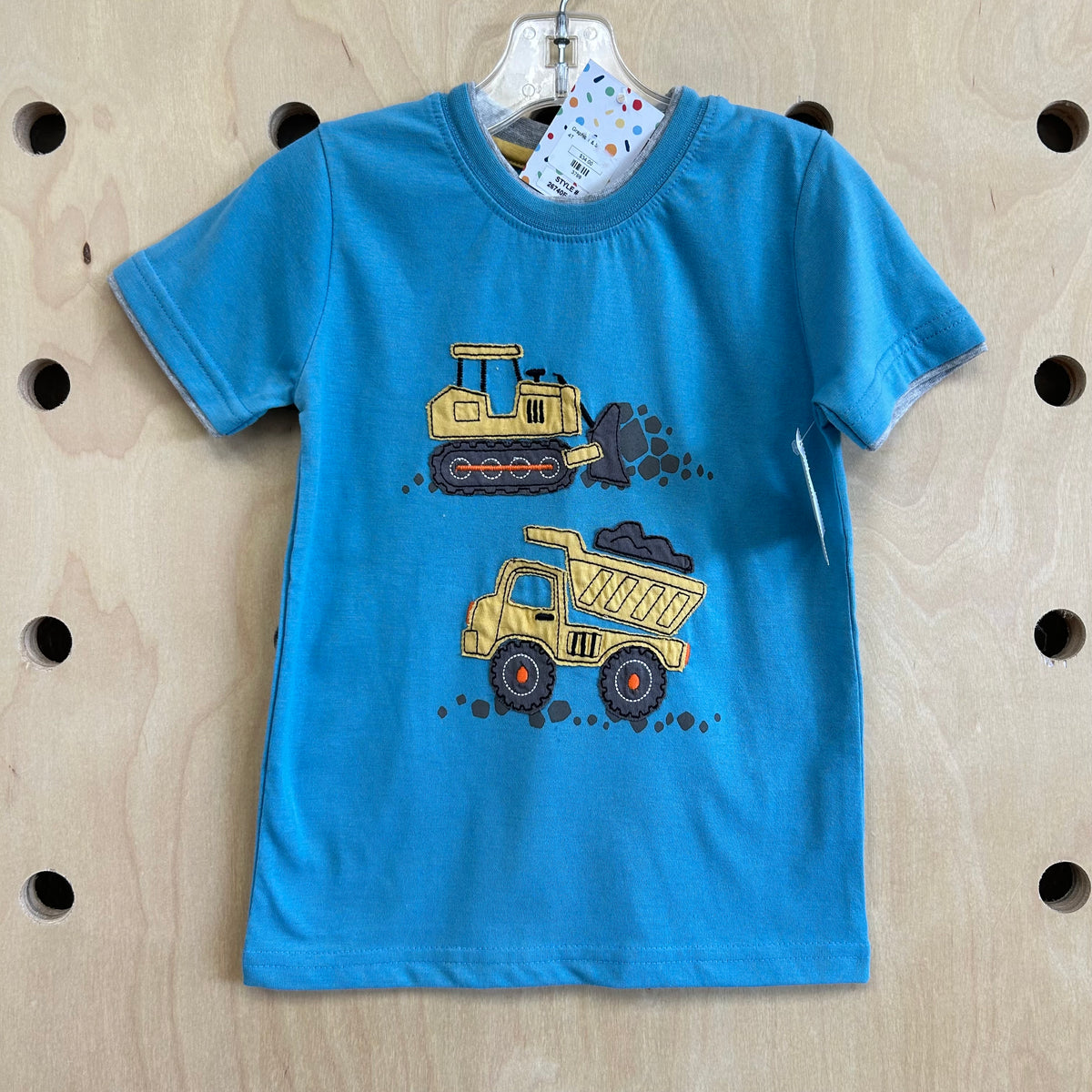 Blue Construction Trucks Tee NEW!