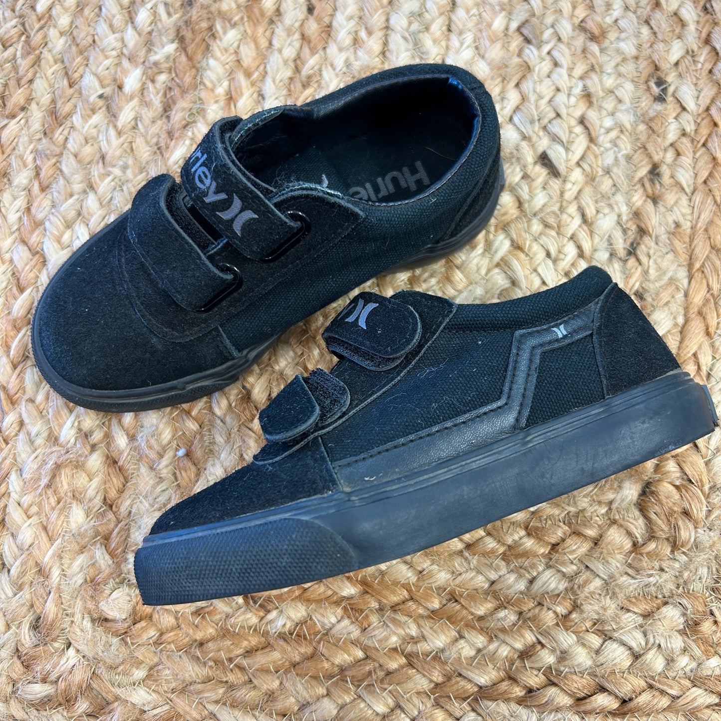 Black Velcro Sneakers