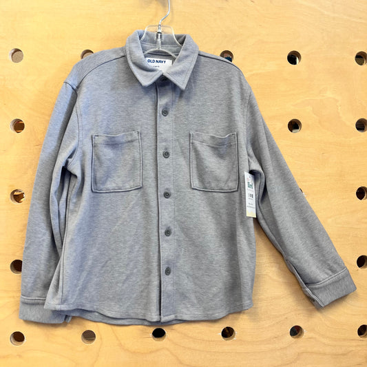 Grey Collared Button Up