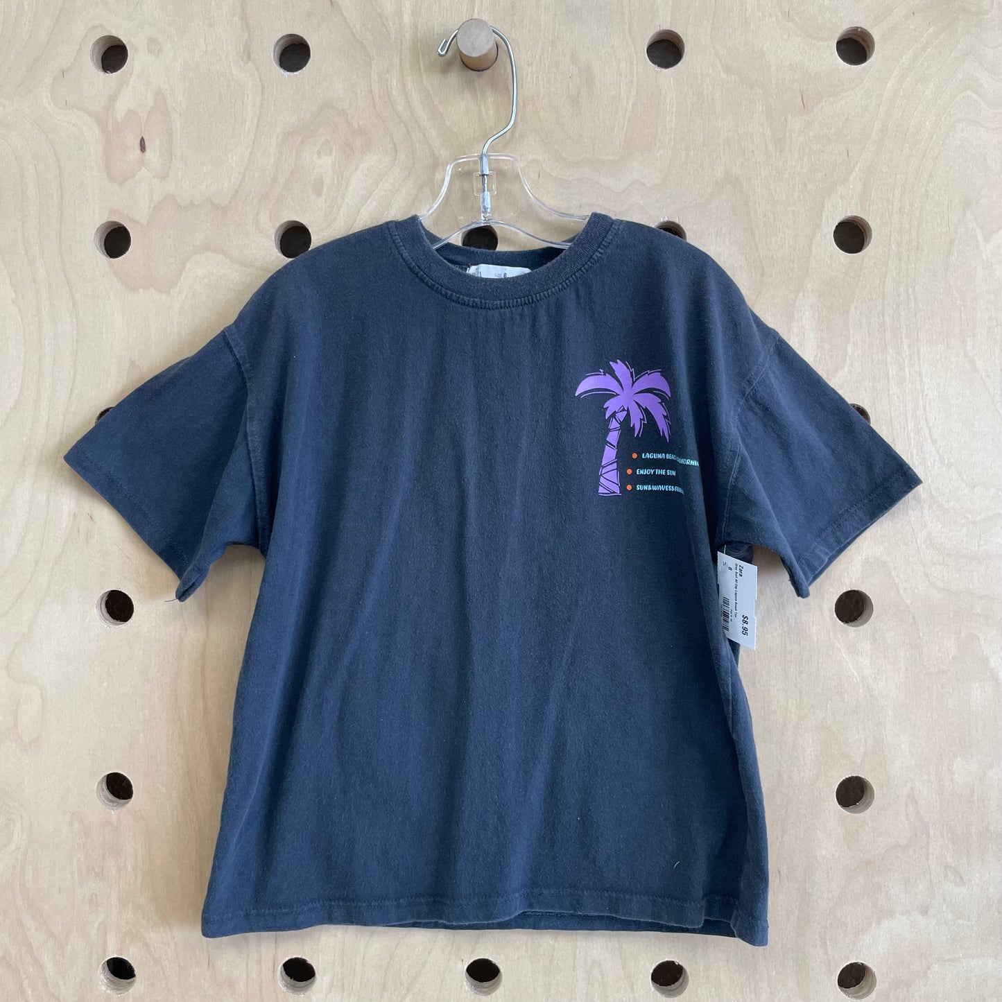 Grey Surf All Day Laguna Beach Tee