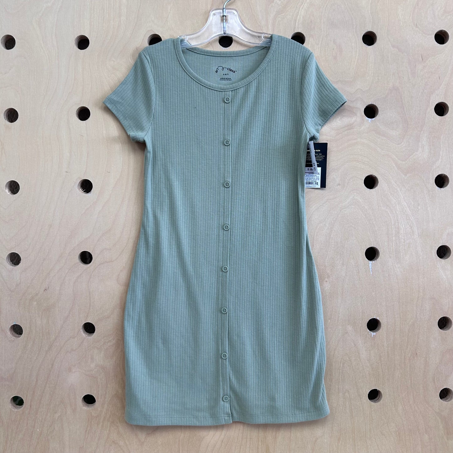 Sage Ribbed Dress NEW!