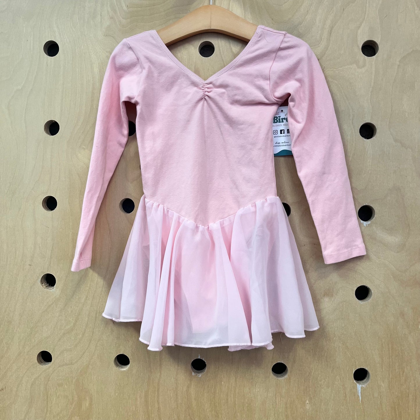 Pink Skirted Leotard