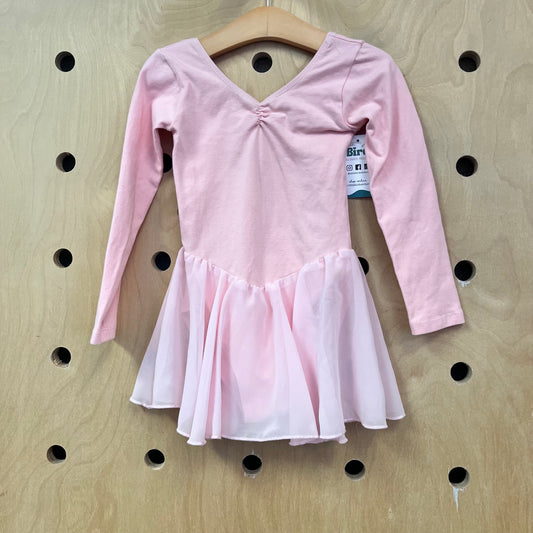 Pink Skirted Leotard