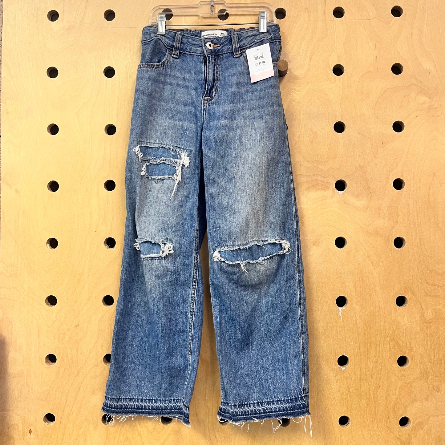 Hi Rise Ultra Wide Leg Denim