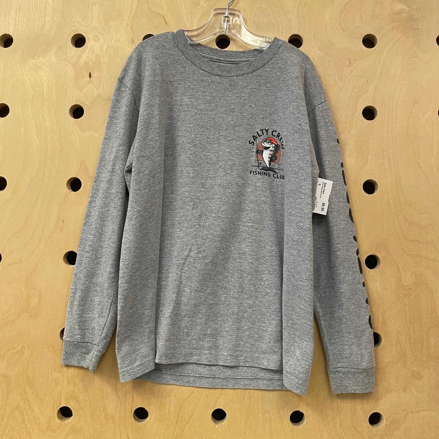 Grey FIshing Club LS Tee