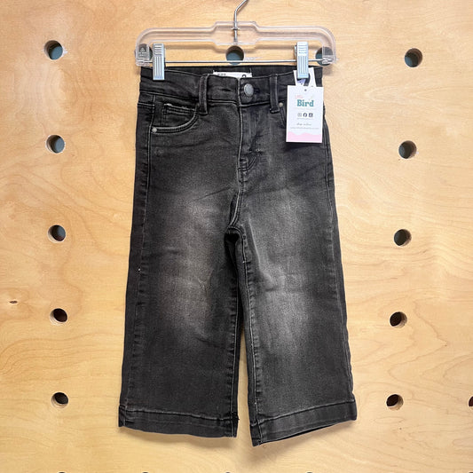 Harper Wide Leg Black Denim NEW!