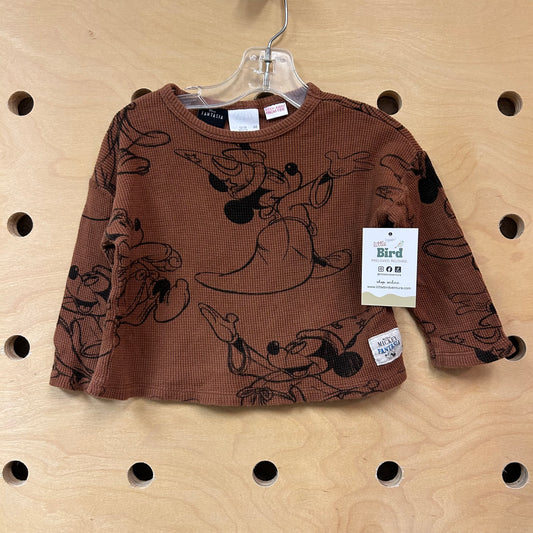 Brown Fantasia Mickey Thermal