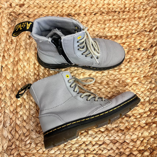 Grey Tough Poly Casual Air Wair Boots