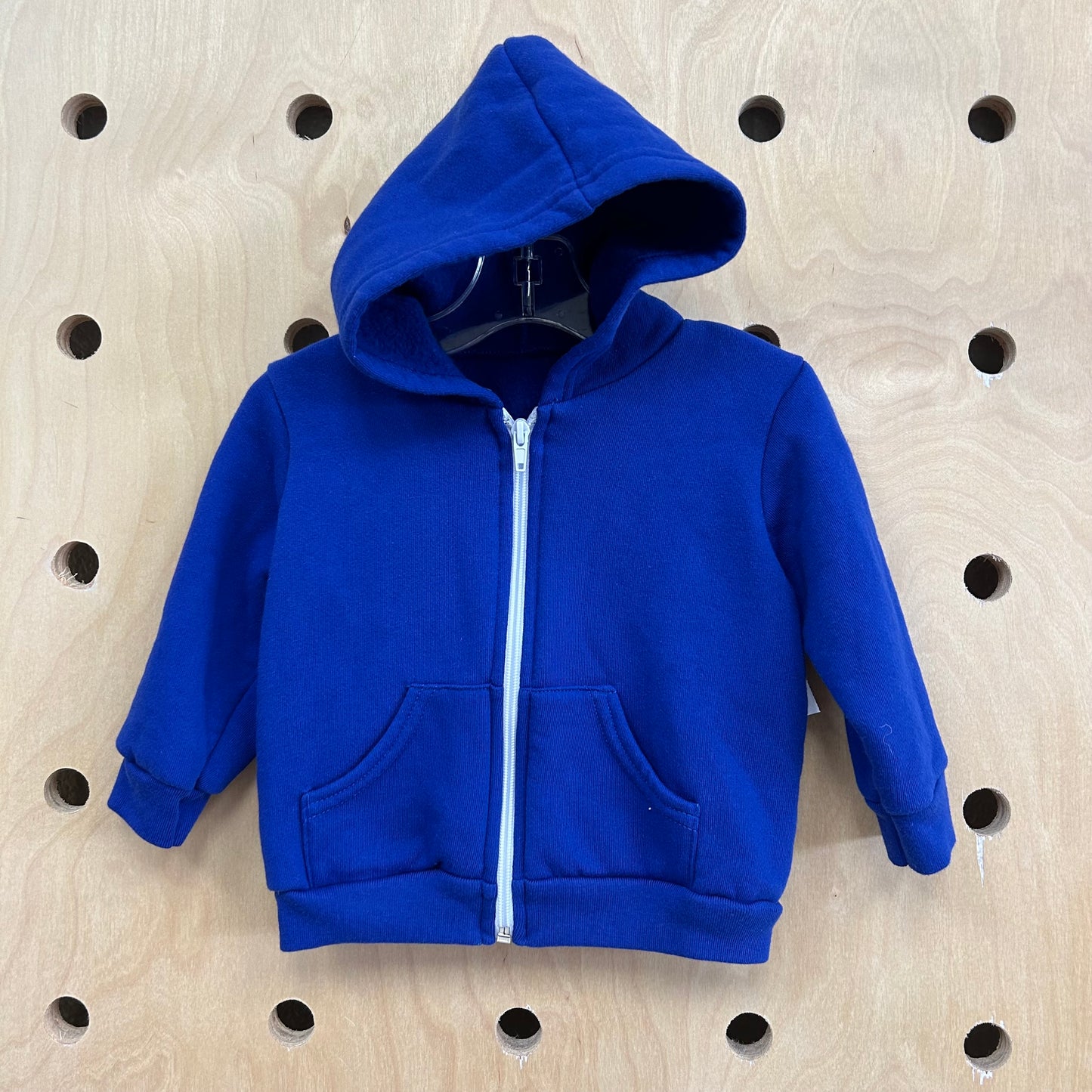 Royal Blue Zip Hoodie