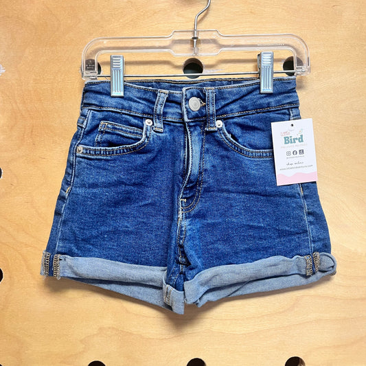 High Waisted Denim Shorts