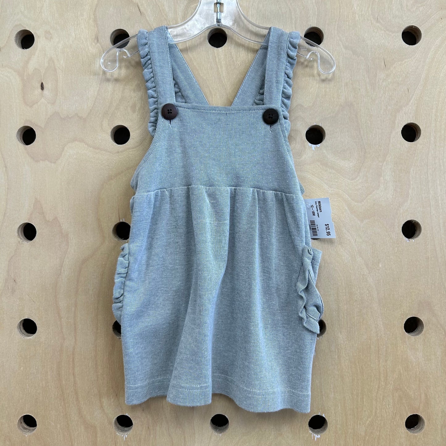 Grey Pinstripe Jumper