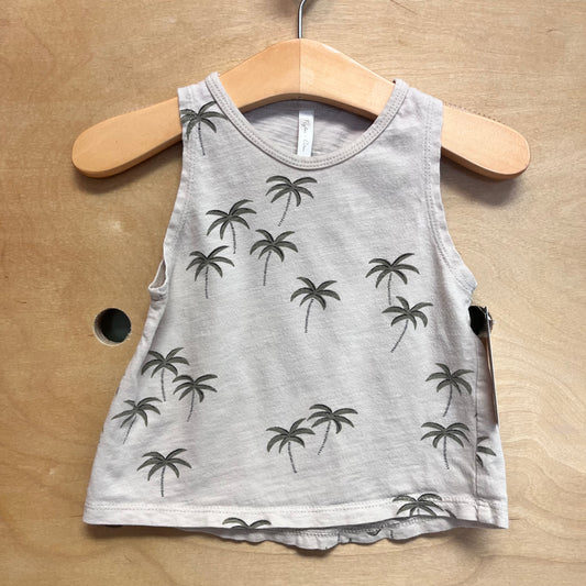 Beige Palms Tank