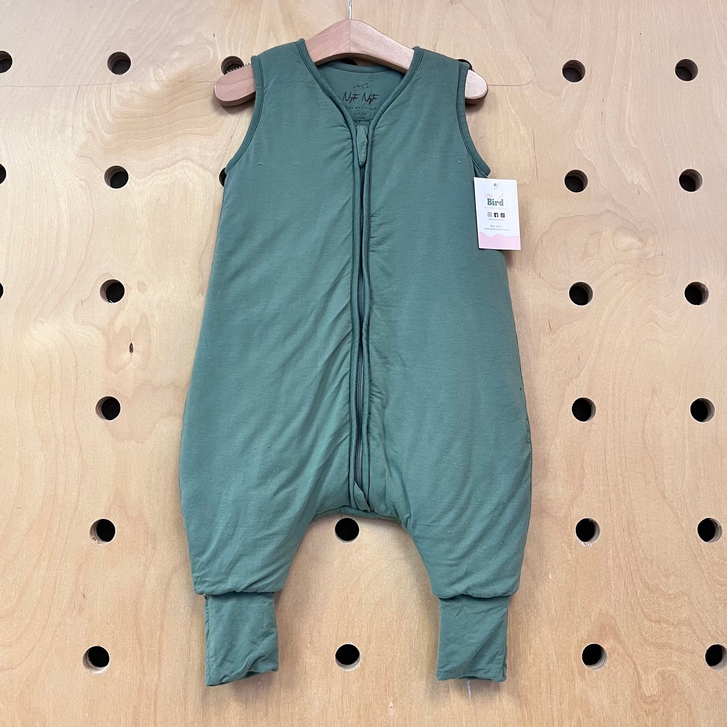 Green 1.0 Tog Wearable Blanket