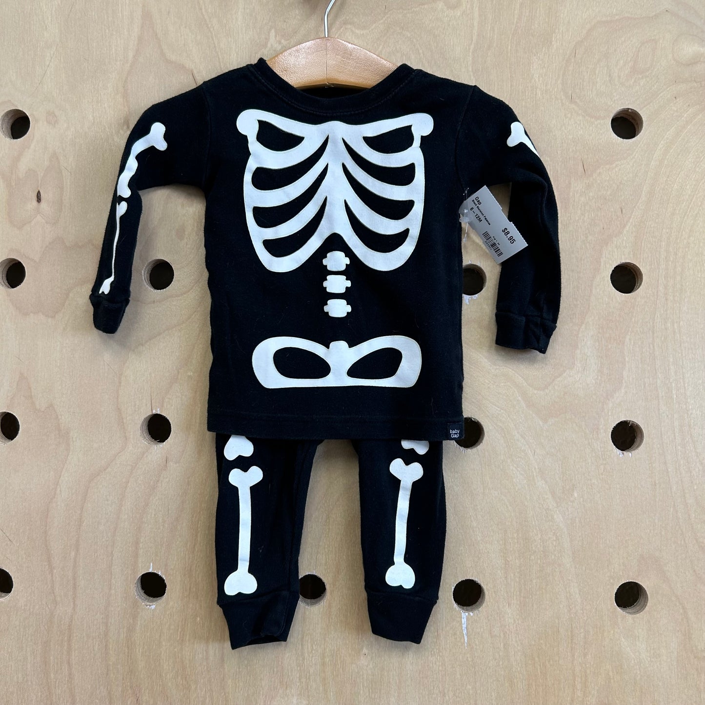 Black Skeleton Pajamas