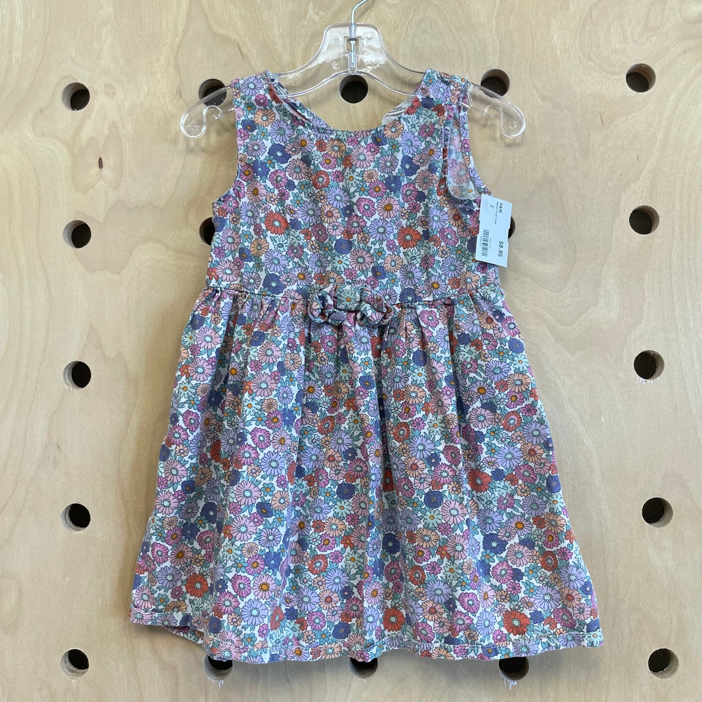 Muted Floral Dress