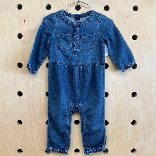 Denim Romper