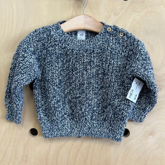 Blue + White Sweater