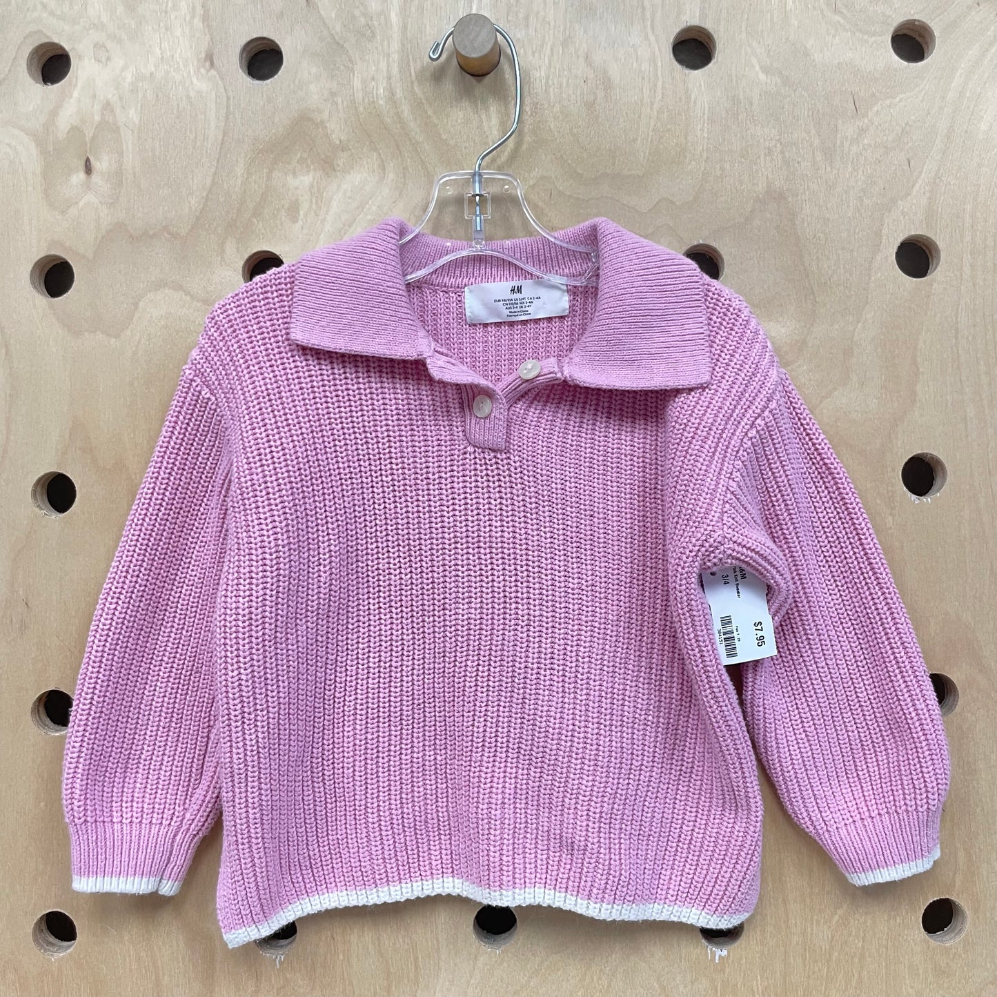 Pink Knit Sweater
