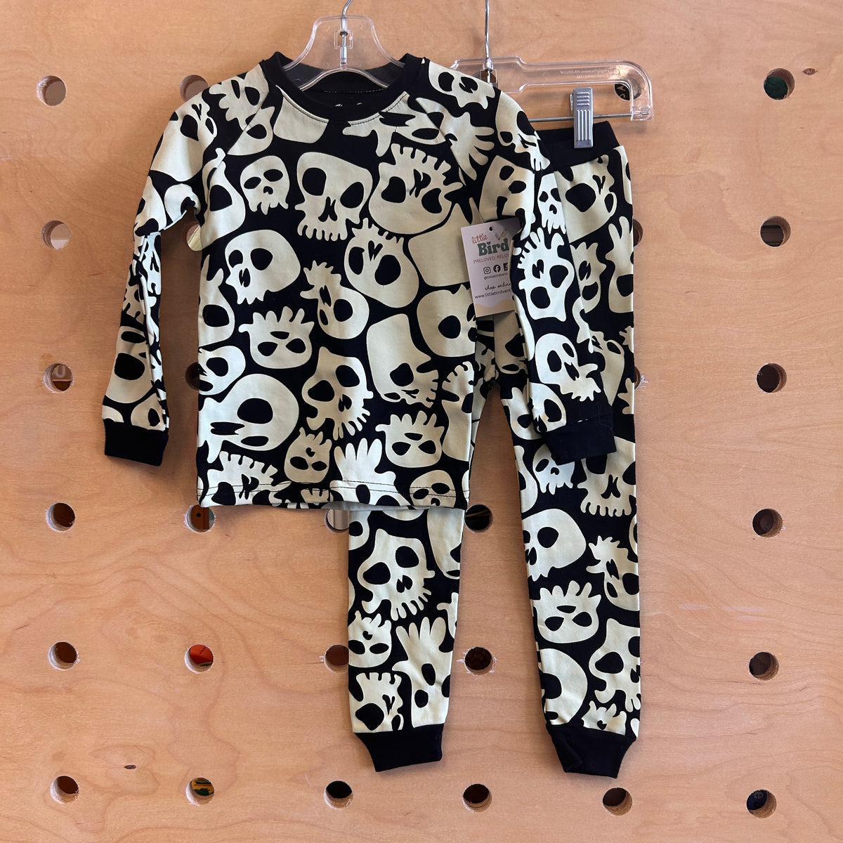 Glow in the Dark Ghost Bamboo Zippy NEW!