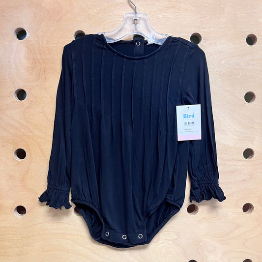 Black Bamboo Bodysuit