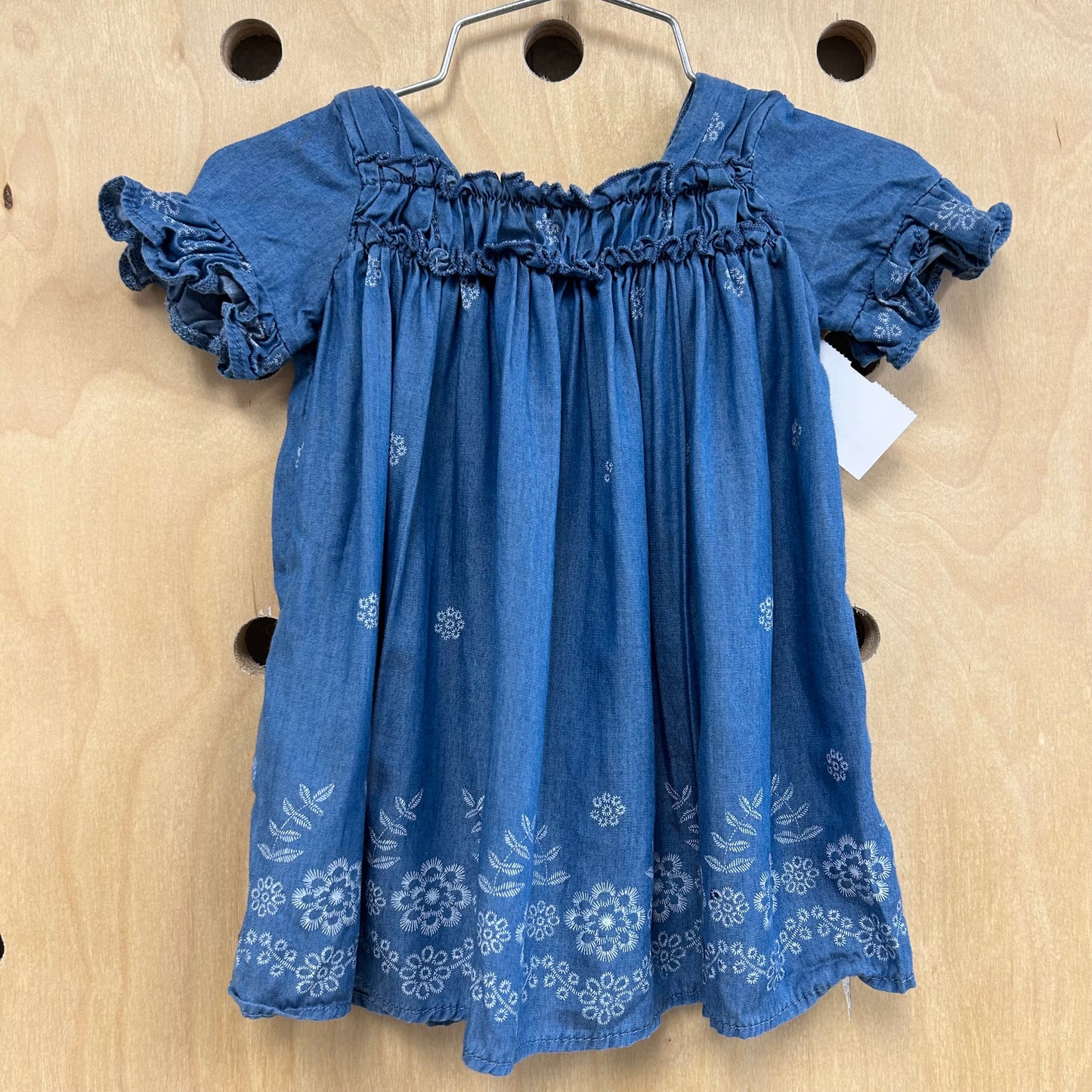 Floral Chambray Dress