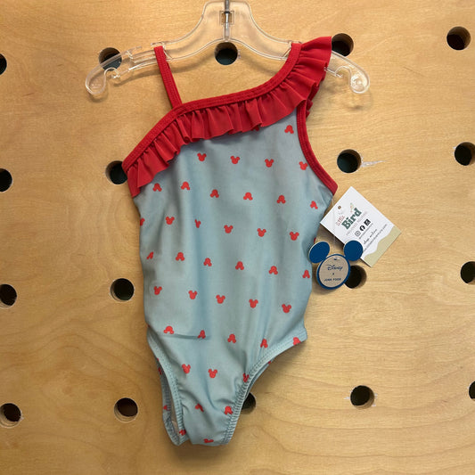 Blue & Red Mickey Swimsuit NEW!