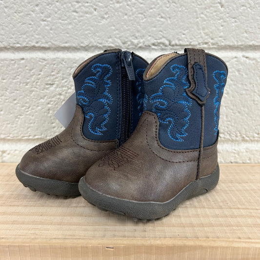 Brown & Blue Baby Cowboy Boots NEW!