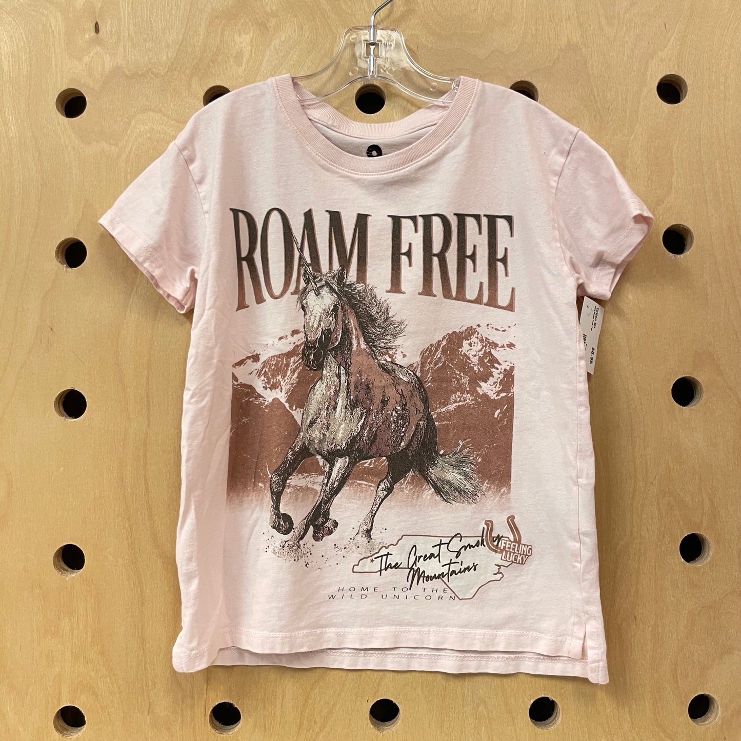 Pink Roam Free Tee